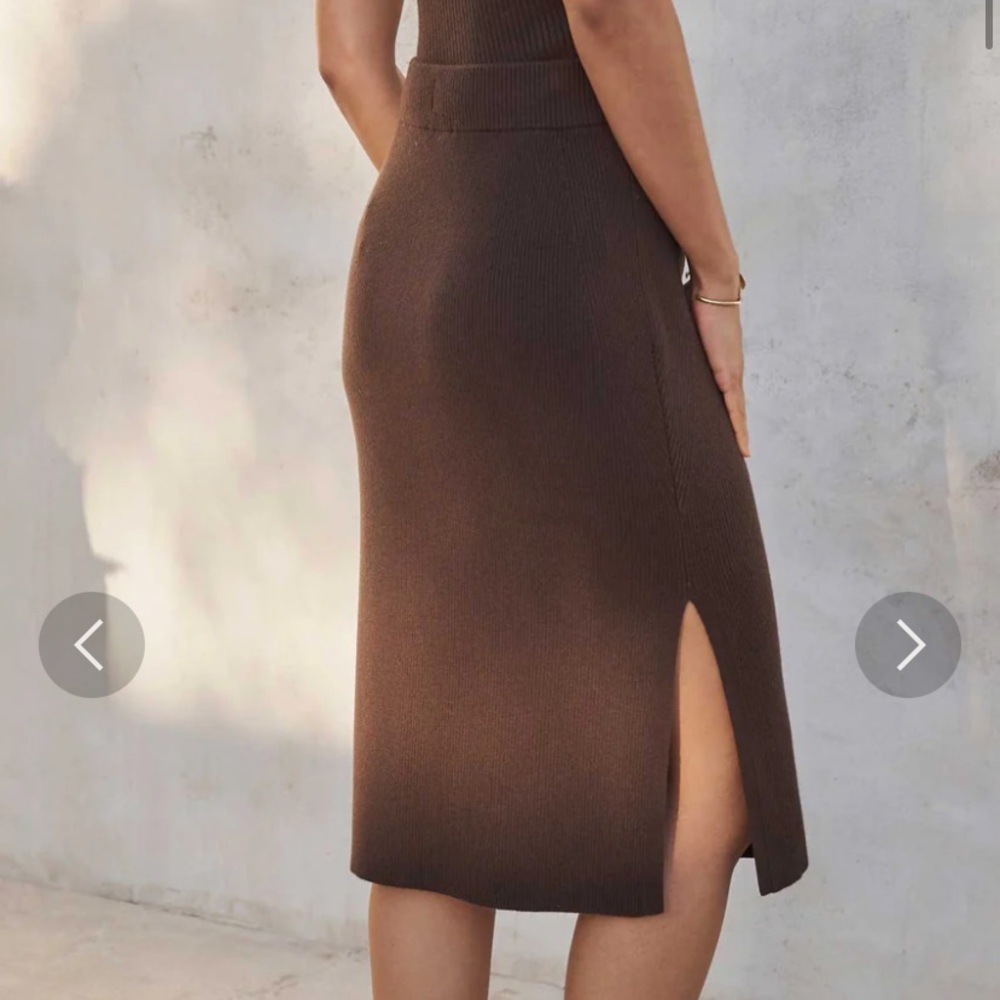 NWOT AYR the curator skirt in Sicilian umber size large